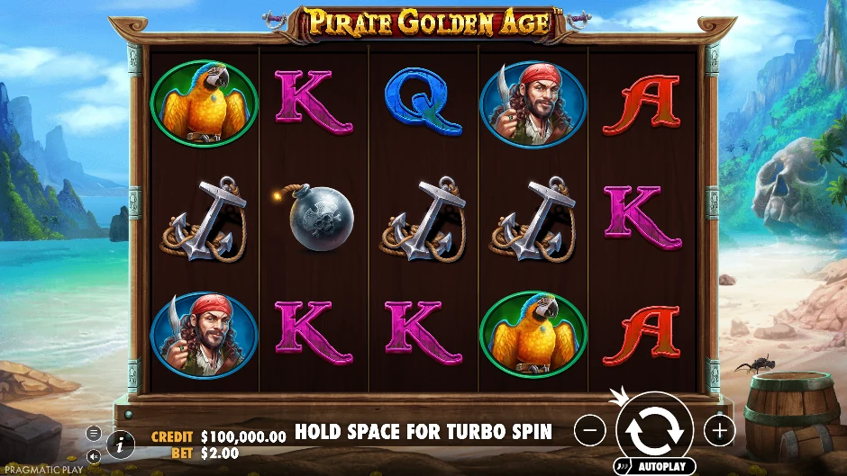 Pantalla de Pirate Golden Age con una flota de corsarios durante la edad dorada